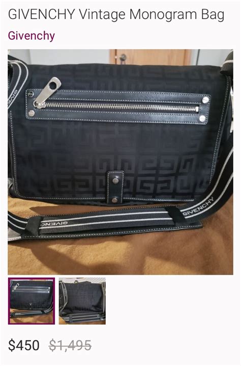 used givenchy messenger bag|Givenchy Messenger Bag .